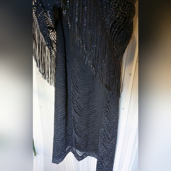 5/$25 Black & Metallic Dress Size 10 - Picture 8 of 9
